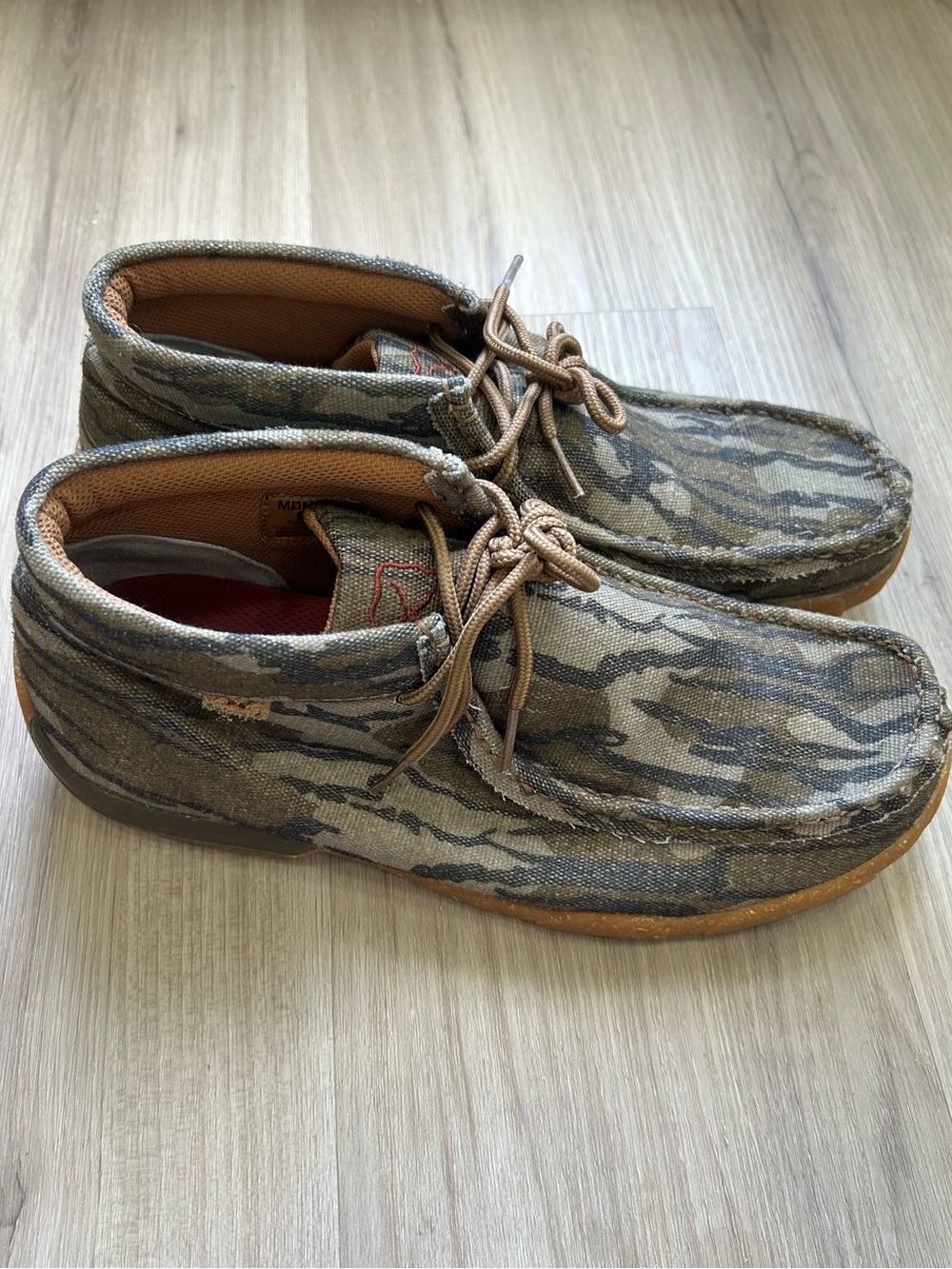 Twisted X Camo CellSole Driving Mocs Shoes Men's Size 9M